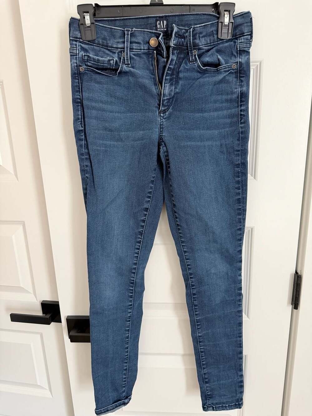 Gap True Skinny Jeans Size 26R Blue Denim